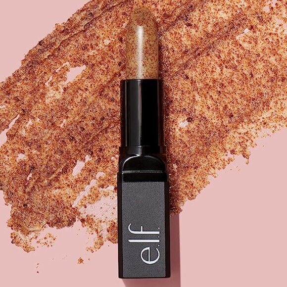 e.l.f. Brown Sugar Lip Exfoliator Vitamin E & Jojoba Oils Shea Butter - Picture 3 of 4